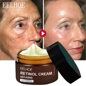 Retinol removedor de rugas creme facial firmador levantamento anti envelhecimento desvanece-se linhas finas hidratante clareamento cuidados com a pele cosméticos coreanos